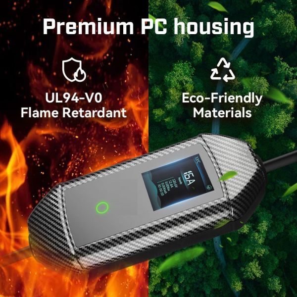 Buy Charge Your Electric Vehicle Anywhere with HD-BOULT Portable EV Charger Type2/GB/T/Type1/TESLA Connectors 3.5kW/7kW Power at wholesale prices