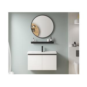 Wall Mounted Wash Basin Vanity Cabinet Waterproof For Bathroom