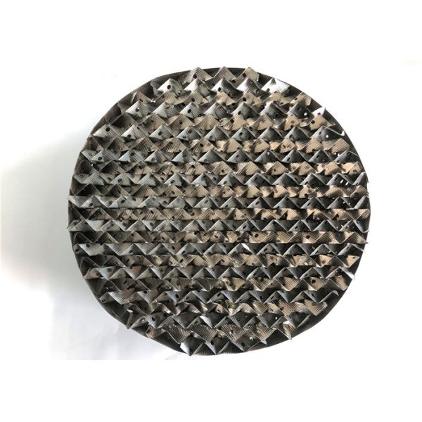500Y SS304 Metal Structured Packing With Optimal Low Pressure Drop