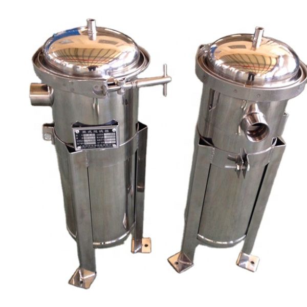 Stainless Steel Low Pressure Bag Filter Housings for Industrial Filtration Solutions