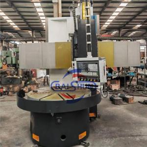 Single Column Vertical Lathe With C-Axis For Drilling Milling Cnc Lathe Machine