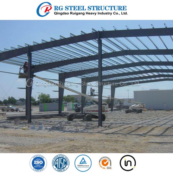 Metal Industrial Construction Building Steel Structure Framed Commercial Office