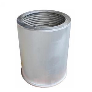 Stainless Steel Wedge Wire Slotted Paper Making Pressure Screen Basket