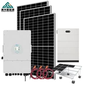 51.2Vdc Pv Hybrid Solar Energy System 410-700 Watts On Grid Mode