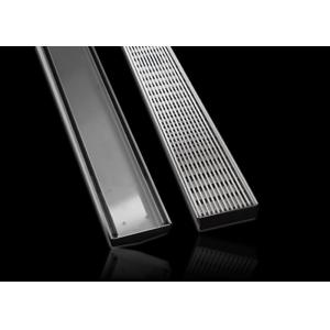 Easy Installation Stainless Steel Drain Grate With Flat Surface / Curved Grid
