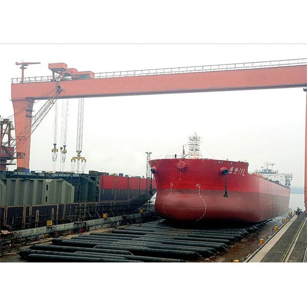 Buy Drydock Shipyard Boat Launching Rubber Airbags For Vessel Construction at wholesale prices