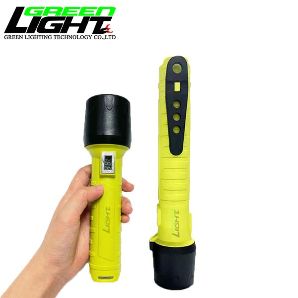 Explosion Proof Flashlight LED Mining Lamp with 6000lux and 10000lux Brightness