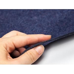 Ergonomic Thick Felt Mouse Pad , Large Size Soft Felt Keyboard Mat