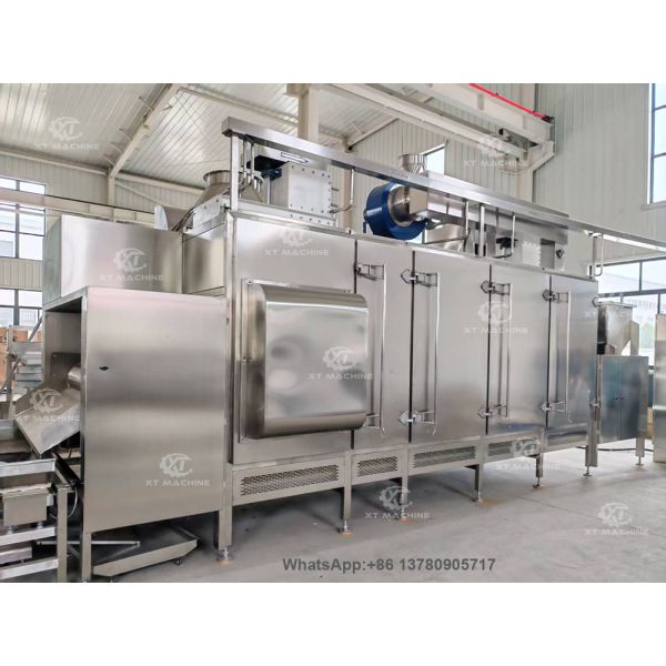 Small Scale Nut Roasting Machine Food Grade Peanut Hazelnut Almond Baking Machine Suitable for Food Processing Plants