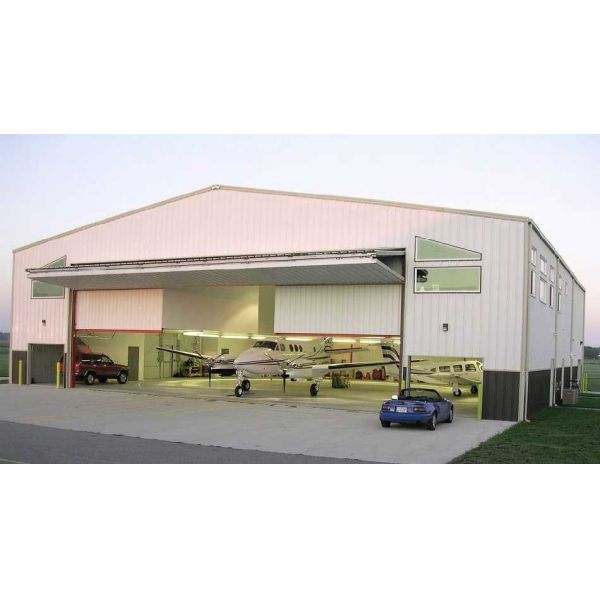 Buy Customized Prefabricated Steel Aircraft Hangars With Labour Saving at wholesale prices