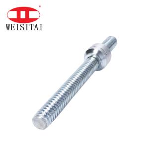 Q235 Solid 34mm Galvanized Scaffolding Parts All Thread Rod