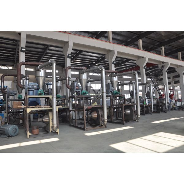 Powerful Fine SBS Plastic Grinding Machine With Winding Reclaiming Equipment