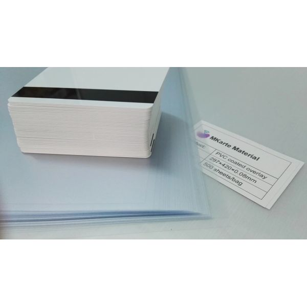 Buy A3 Magnetic Stripe Coated Overlay 3*8 Layout at wholesale prices
