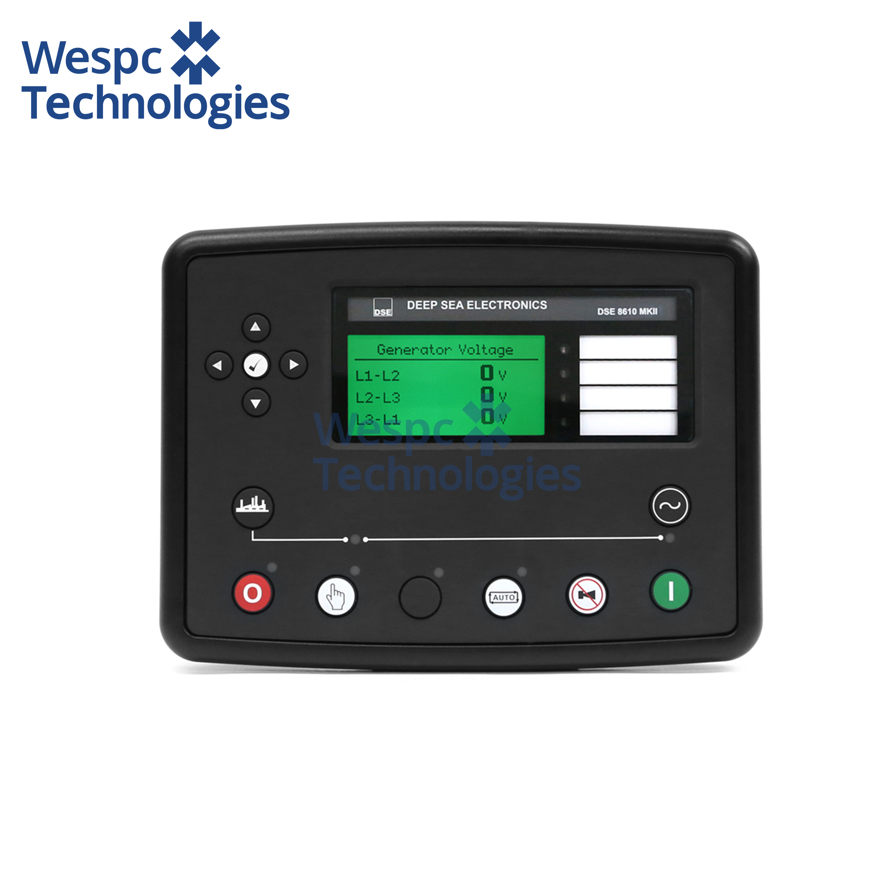 China WESPC DSE8610 MKII Synchronizing and Load Sharing Control Panel for Diesel Engines on sale