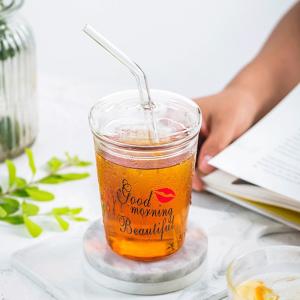 Beer Heat Resistant 350ml Borosilicate Glass Coffee Cup