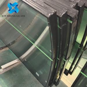 Customized Ultra Clear Curved Tempered Insulated Glass Units