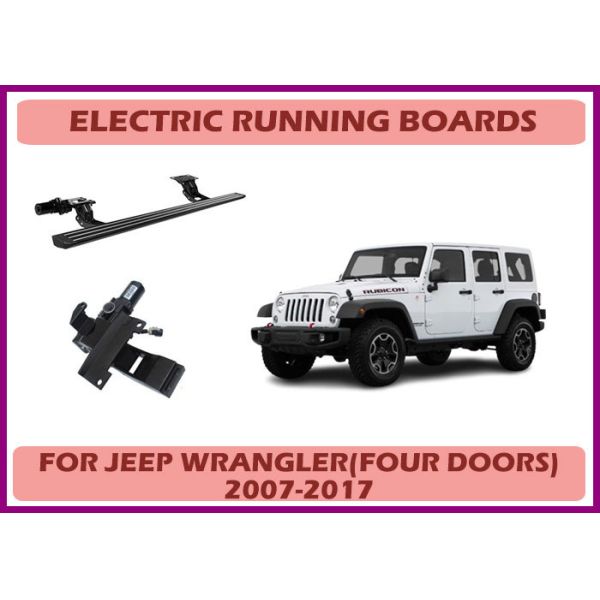 Jeep Wrangler Electric Side Steps Retractable Power Running Board with
