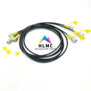 Green Hydraulic Diagnostic Test Kits Pressure Testing Kit 3 Gauge