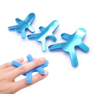 S M L size finger fracture splint with foam aluminum finger splint in reliable