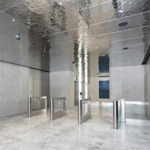 600X1200mm Stainless Ceiling Tiles SS304 Water Effect Clip In Ceiling