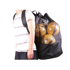 Drawstring Mesh Exercise Equipment Bag for Basketball Football Volleyball