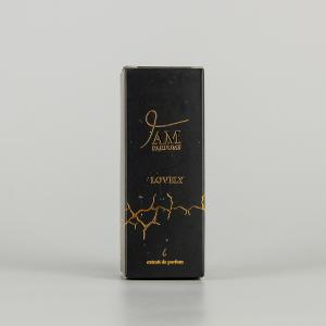 Custom Luxury Perfume Gift Box Hot Stamping Gold Foil Cosmetics Paper Box