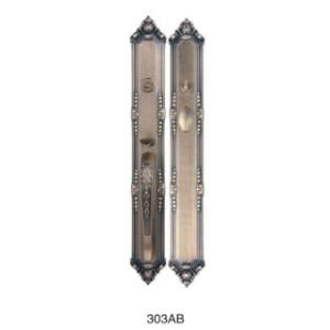 Quality Commercial Door Handle Sets / Double Door Entrance Handlesets for sale