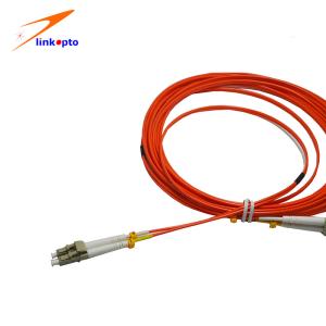 Quality OM2 Duplex Fiber Optic Accessories Jumper Cord LC / PC - SC / PC MM Multi Mode 8 Meters for sale