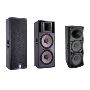High Performance Pa Sound System Night Club Speakers 15 Inch Double Loudspeaker