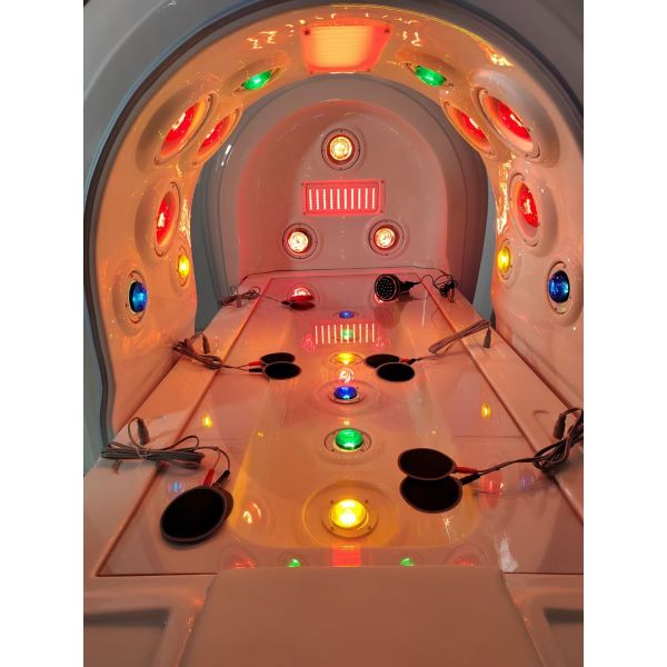 Acrylic Far Infrared Ozone Sauna Aroma Spa Capsule Treatment 4.5cbm For Body Slimming