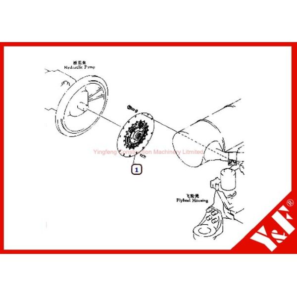 Buy Customized Komatsu Excavator Parts at wholesale prices