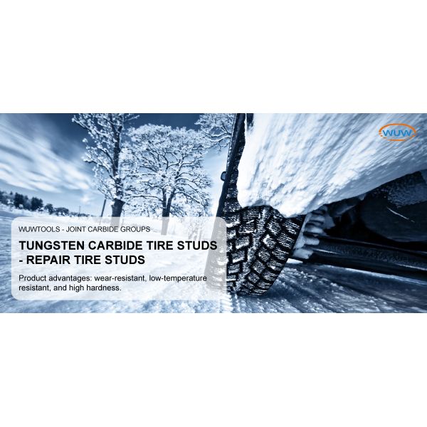 Outdoor Wear-Resistant Carbide Tire Studs for Snow Ice Anti-Fall and Mountaineering Rock Climbing