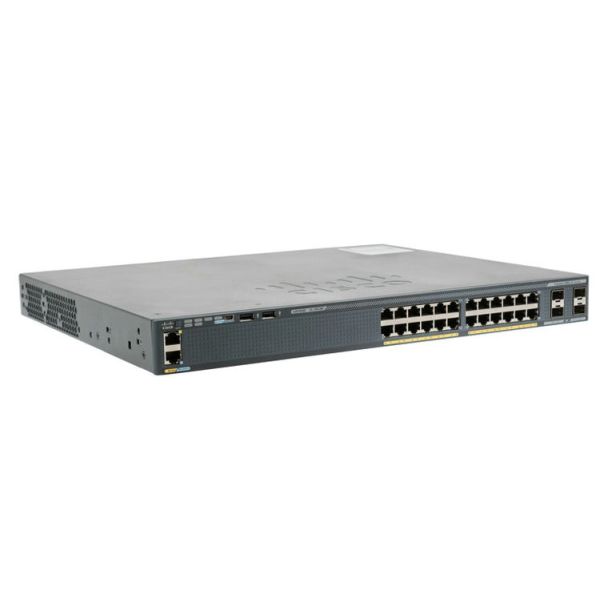 Buy WS-C2960X-24TS-L Gigabit Lan Cisco 2960x Catalyst 24 Port Fiber Switch at wholesale prices