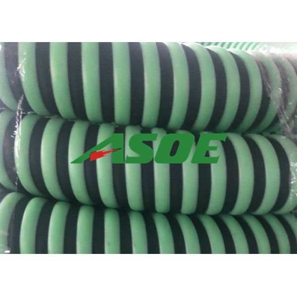 Buy PE Helix Reinforcement Structure Green Suction Hose Pipe For Liquid Manure Handling at wholesale prices