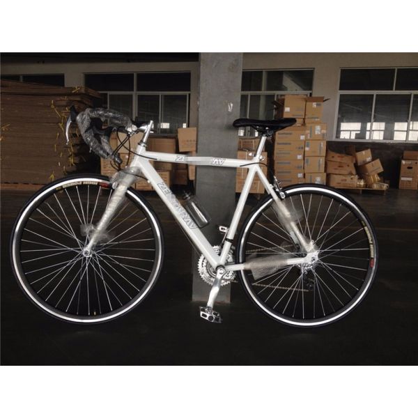 Shimano Gear Hard Frame Disc Brake OEM Chromoly 4130 Frame Mens Adult Hybrid City Cruiser Bicycle Road Bike