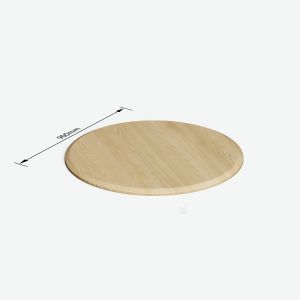 Quality PVC Covered Natural Oak Desk Top Board Fiberboard Scratch Resistant for sale