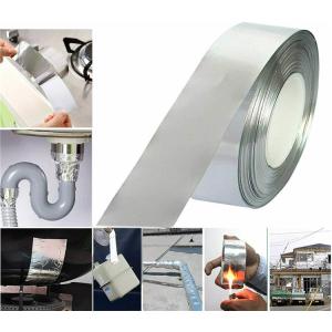 18 Micron Fireproof Aluminum Foil Tape Rubber Resin Adhesive