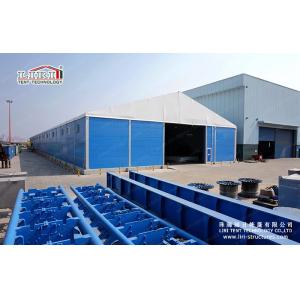 Water Resistant Industrial Storage Tents With Steel Sandwich Hard Wall