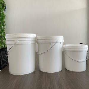 Silk Screen/Heat Transfer/IML Printing Plastic Bucket 5L/10L with Sealable Lid