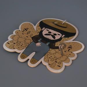 Vehicle Apple Fragrance Hanging Paper Air Freshener Non Irritating