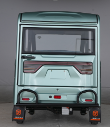 Electric passenger tricycle with solar panels battery 60V50AH lithium battery