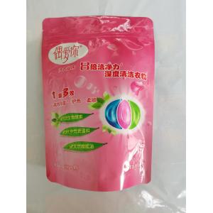 China 260g Stand Up Packaging Bags Puncture Resistance With Zipper on sale