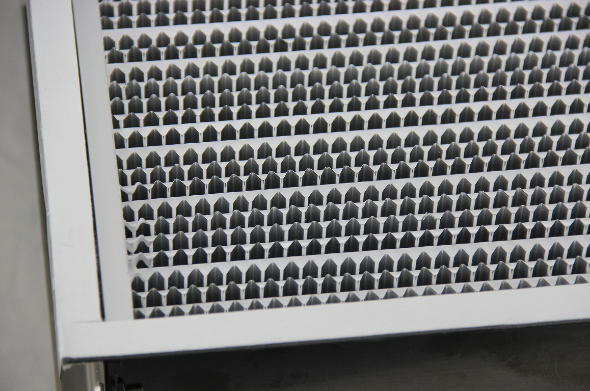 SS Frame High Temperature Air Filter H13 Hepa Air Purifier Aluminum Foil Separator