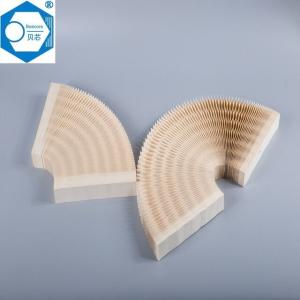 White 25mm Paper Honeycomb Core For Furniture And Door Filling Flame Retardant