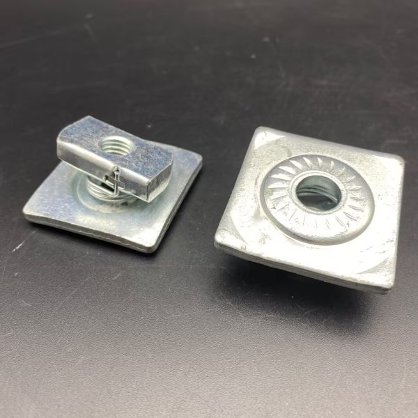 Buy Factory Electrical Galvanized m6 m8 Combo Spring Nuts Washer at wholesale prices