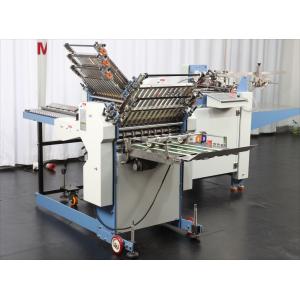 Large Size Cross Fold Paper Folding Machine With CE Approval Leaflet Paper