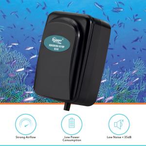 Hydroponics 50gph Oxygen Pump For Fish Bowl