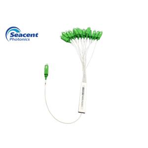 PLC Mini 1x16 Optical Splitter Stable Polarization For Passive Optical Network