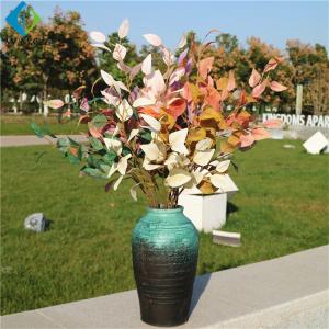 Silk Fake Eucalyptus Plant , 90cm Height Artificial Eucalyptus Leaves