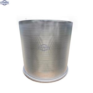 Paper pulp machine pressure screen basket